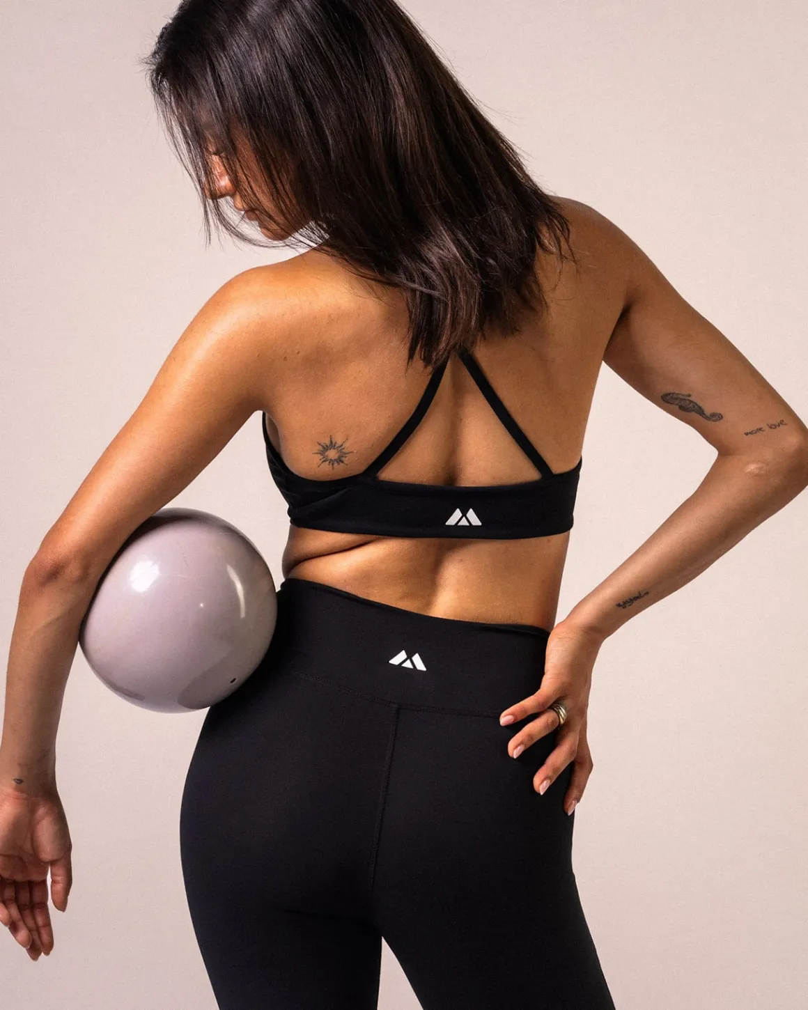 Active Tights 7/8 Black Beauty