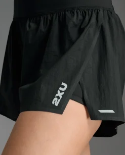 Aero Hi-Rise 2-in-1 3 Inch Shorts Black/SR