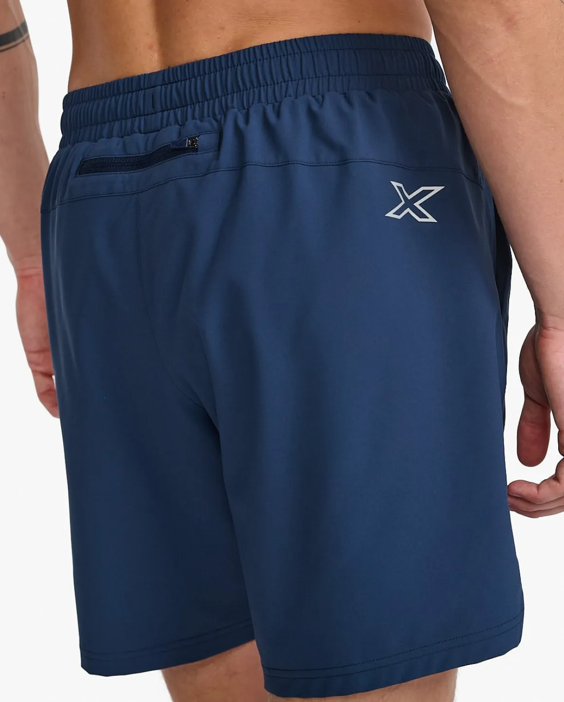 Aero 7 Inch Shorts Midnight/Silver Reflective
