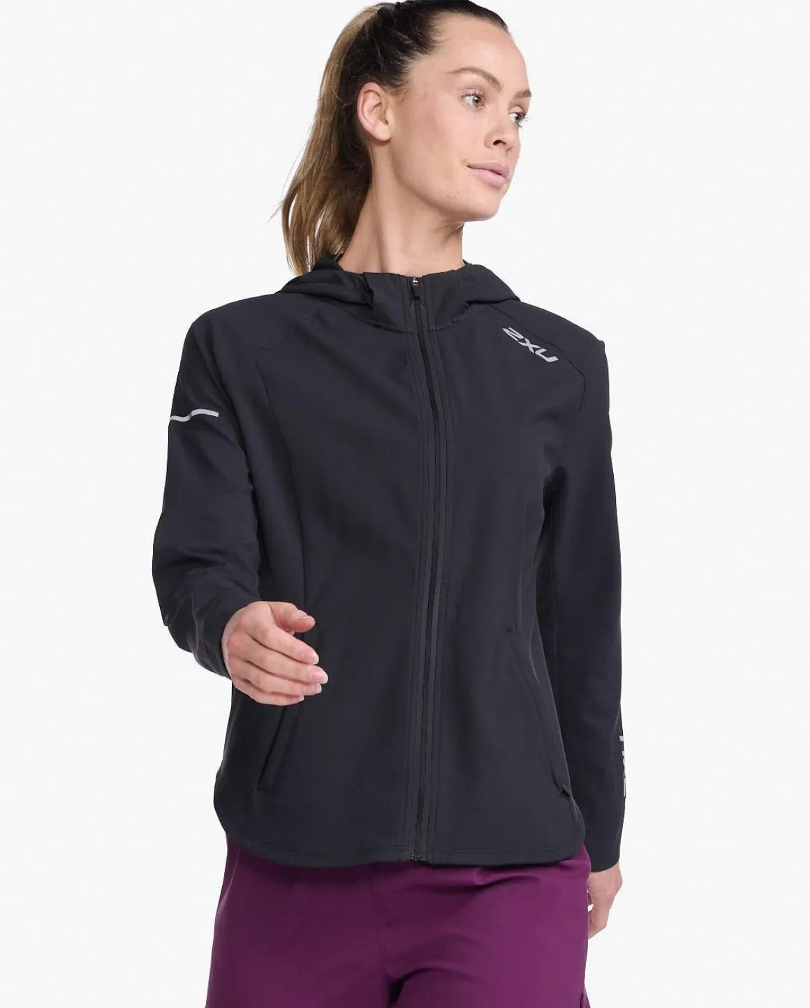 Aero Jacket Black/Silver Reflective