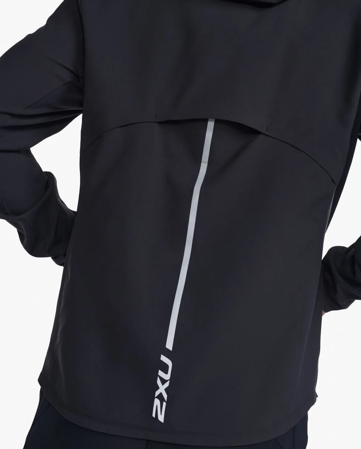 Aero Jacket Black/Silver Reflective