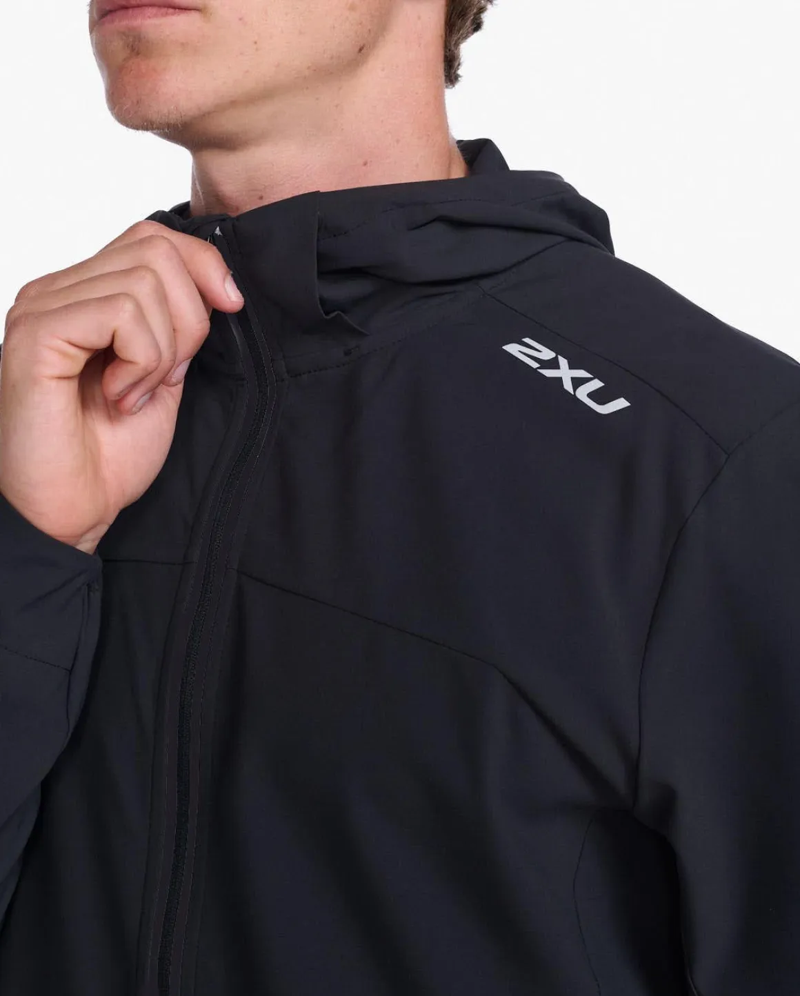 Aero Jacket Black/Silver Reflective
