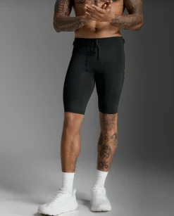 Aero Mesh Comp Shorts Black/Silver Reflective