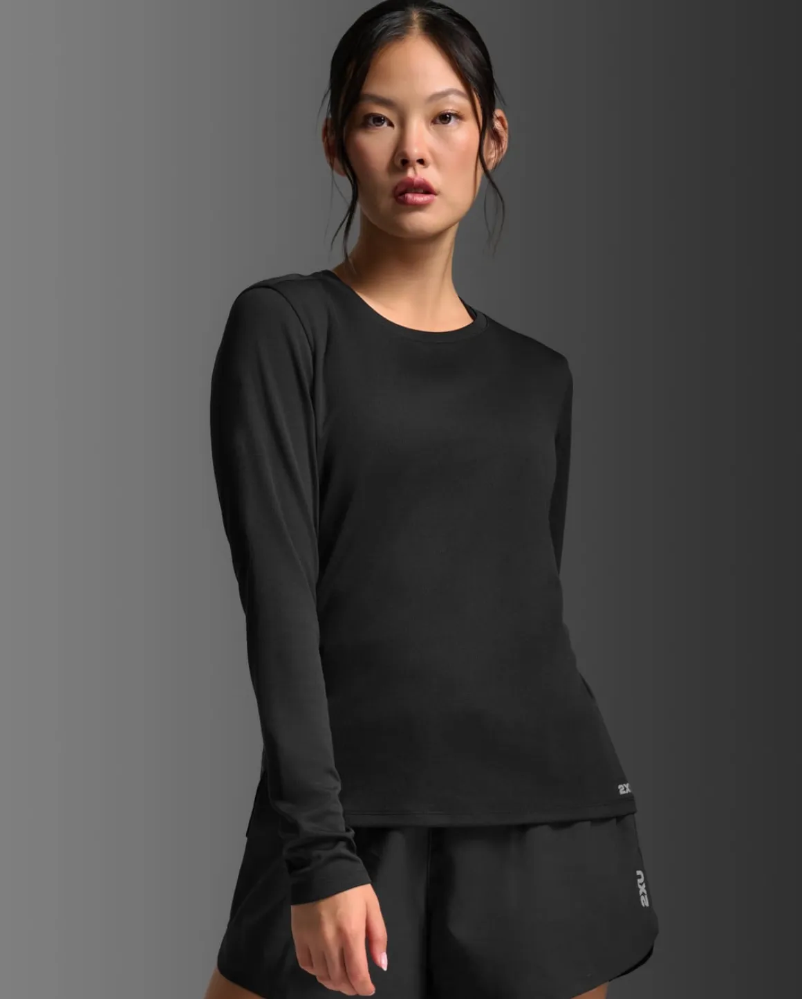 Aero Mesh Long Sleeve Black/Silver Reflecitve