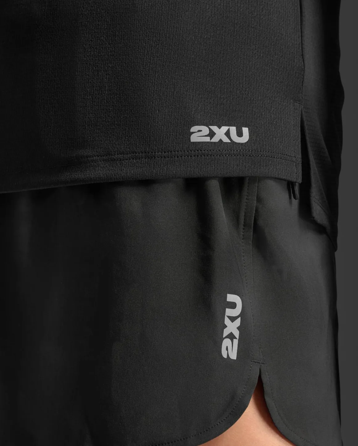 Aero Mesh Long Sleeve Black/Silver Reflecitve
