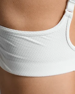 Aero Mesh Medium Impact Bra White/SR