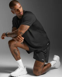 Aero Mesh Tee Black/Silver Reflective