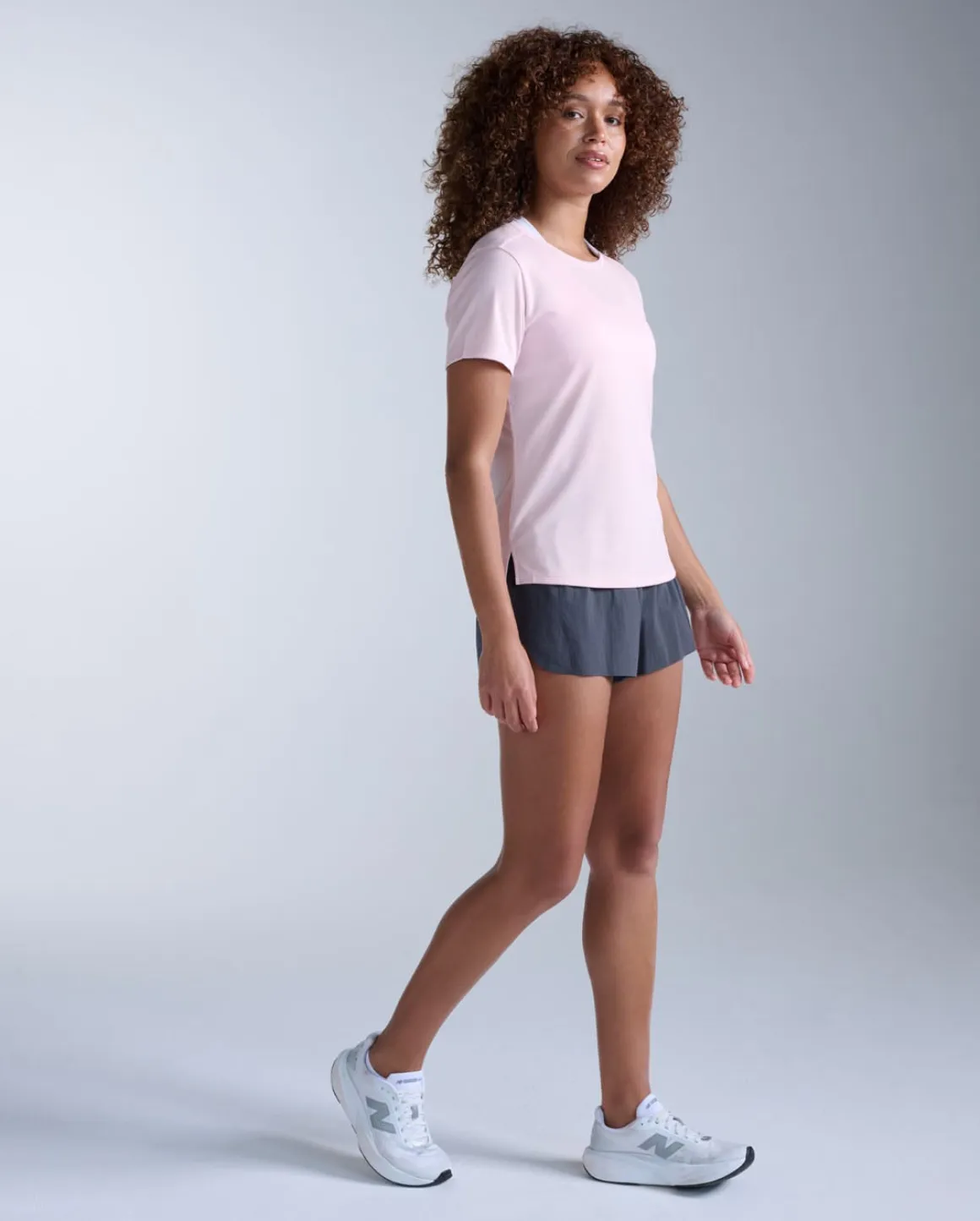 Aero Mesh Tee Pink Frost/Pink Frost Reflecitve