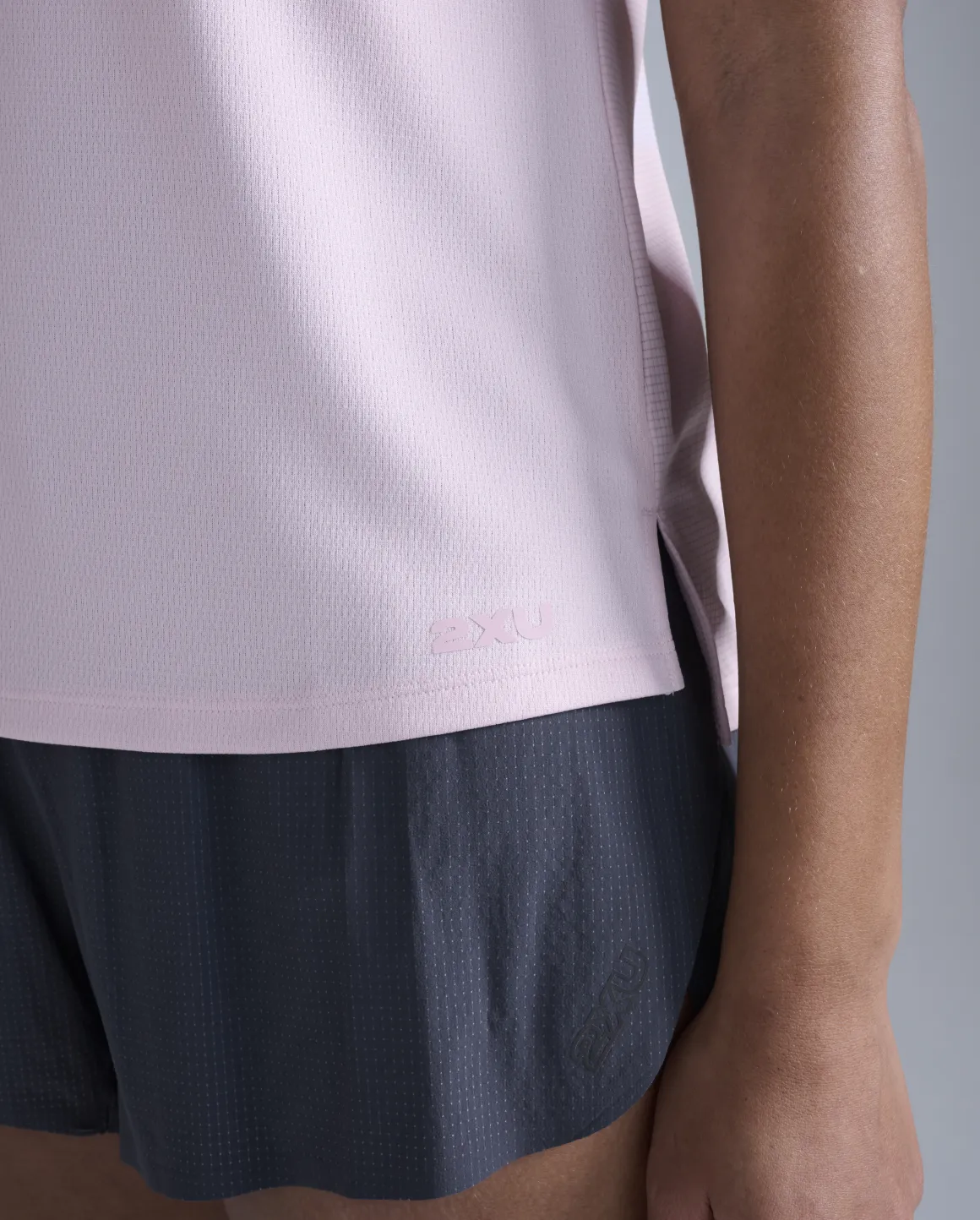 Aero Mesh Tee Pink Frost/Pink Frost Reflecitve