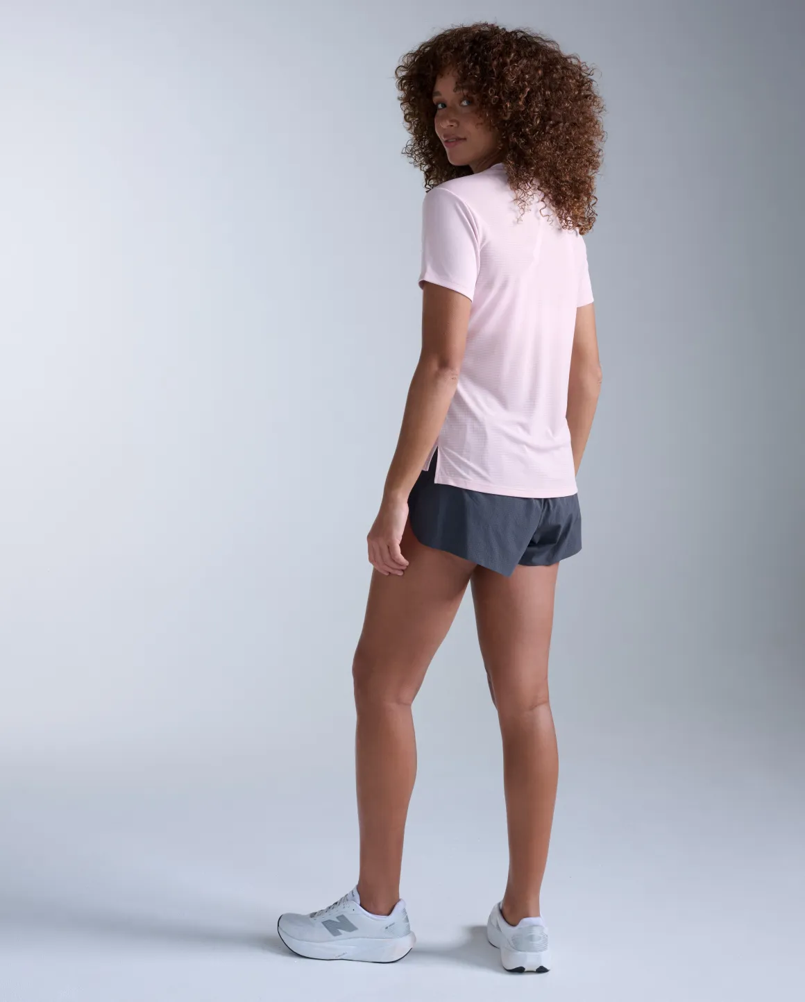Aero Mesh Tee Pink Frost/Pink Frost Reflecitve
