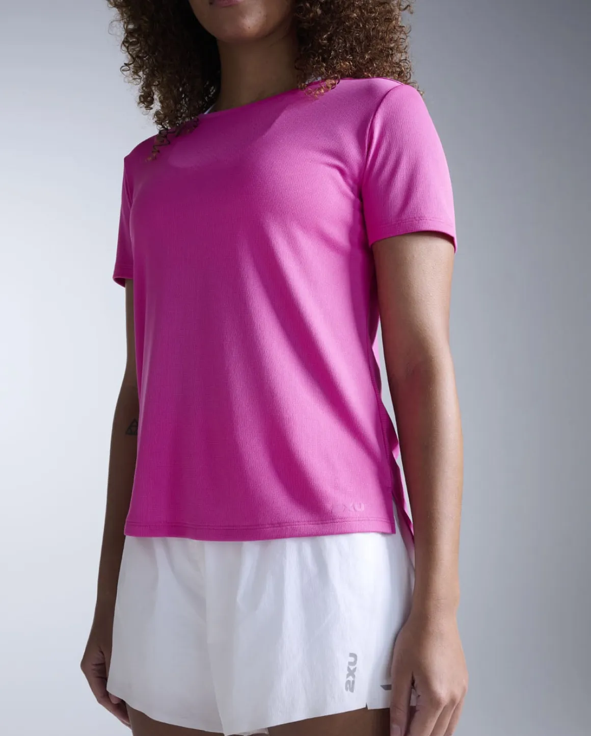 Aero Mesh Tee Rose Violet/Rose Reflecitve