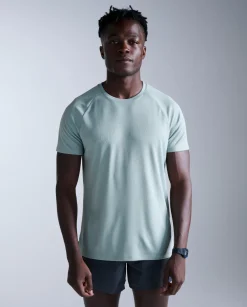 Aero Mesh Tee Smoke Blue/Black Reflecitve
