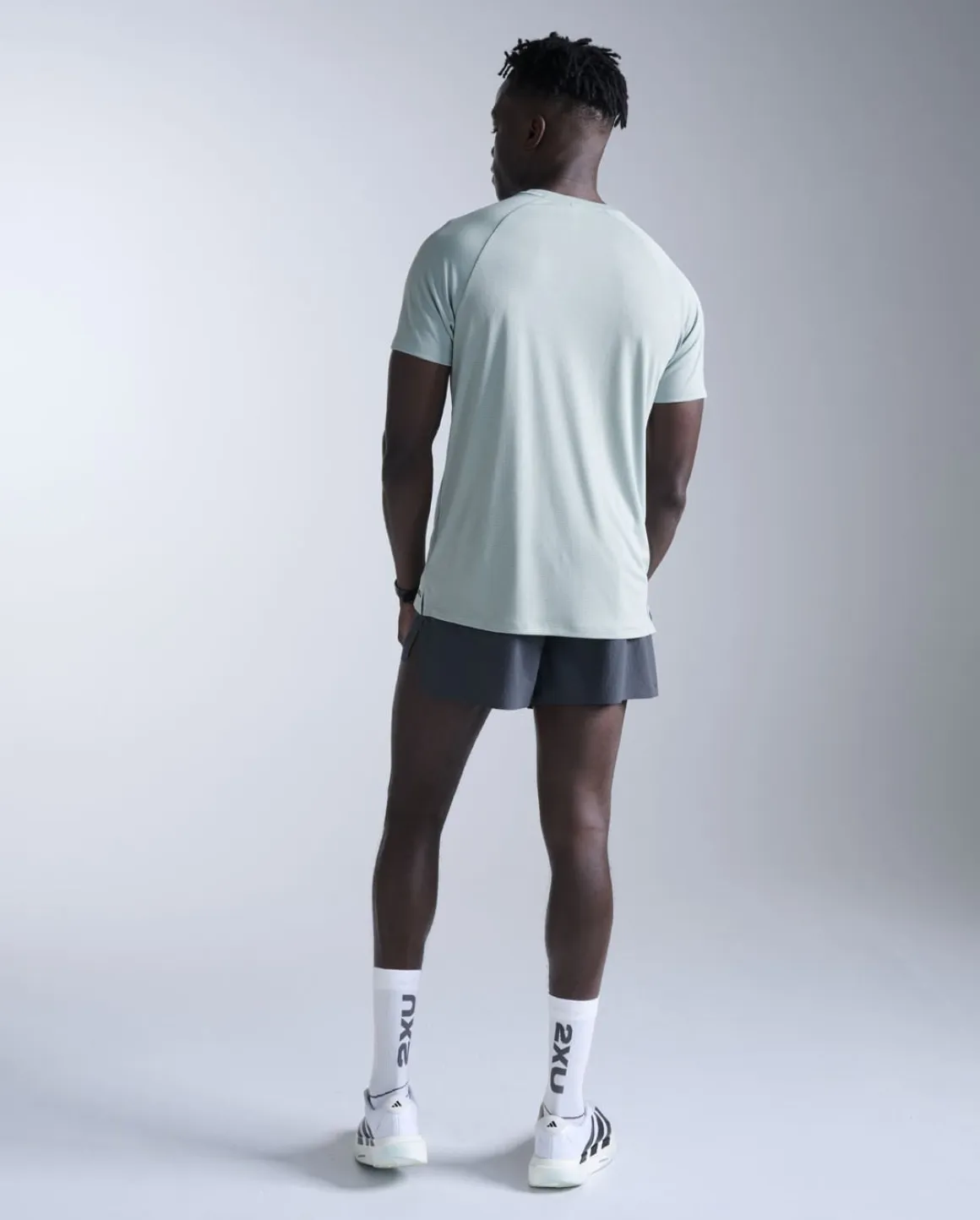 Aero Mesh Tee Smoke Blue/Black Reflecitve