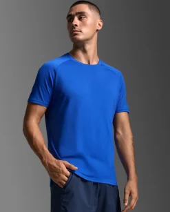 Aero Mesh Tee Surf/Silver Reflective