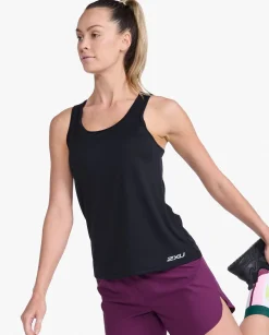 Aero Singlet Black/Silver Reflective