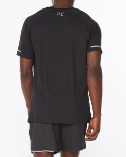 Aero Tee Black/Silver Reflective