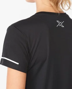 Aero Tee Black/Silver Reflective