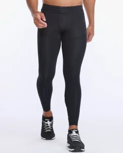Aero Vent Comp Tights Black/Silver Reflective