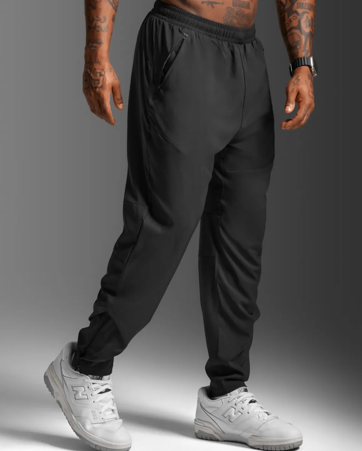Aero Woven Jogger Black/Silver Reflecitve