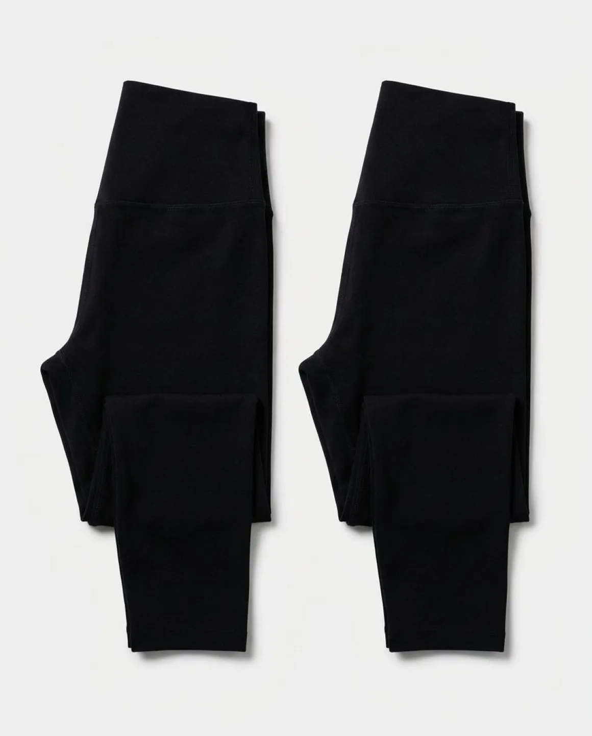 Air Legging Cropped Black 2-PACK
