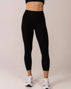 Air Legging Cropped Black 2-PACK