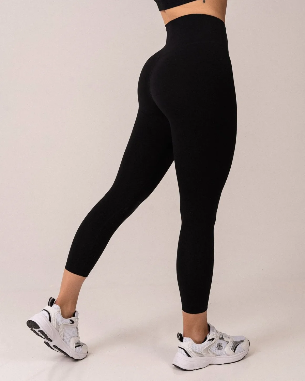 Air Legging Cropped Black 2-PACK