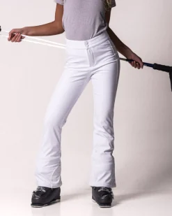 Alpine Stretch Ski Pants White