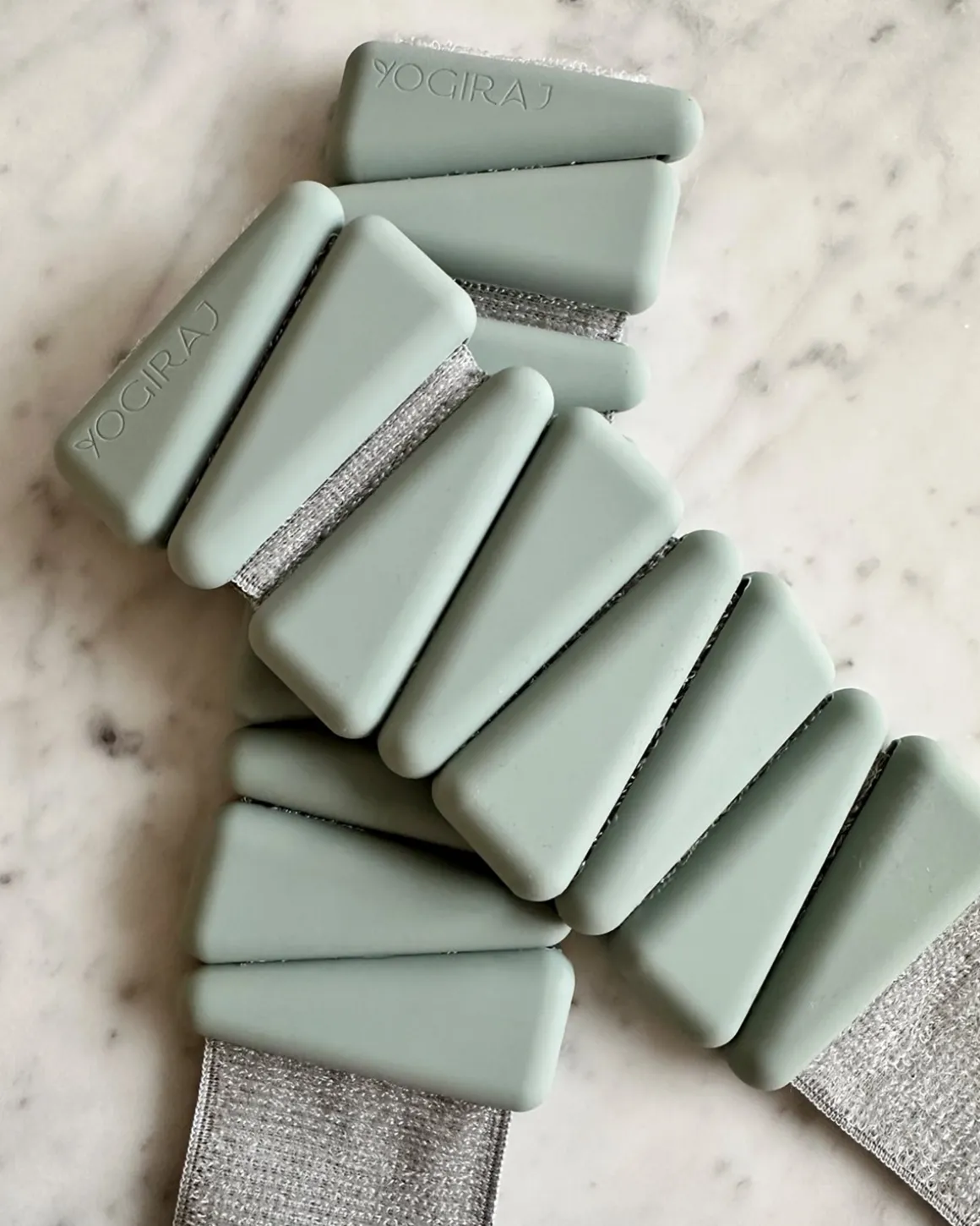 Ankel-/handledsvekter – 0,45 kg, Sage green – Yogiraj