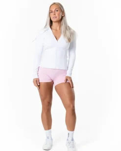 Aura Seamless Scrunch Shorts Light Pink