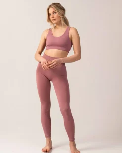 Balance Herringbone Seamless Bra Pink Rose