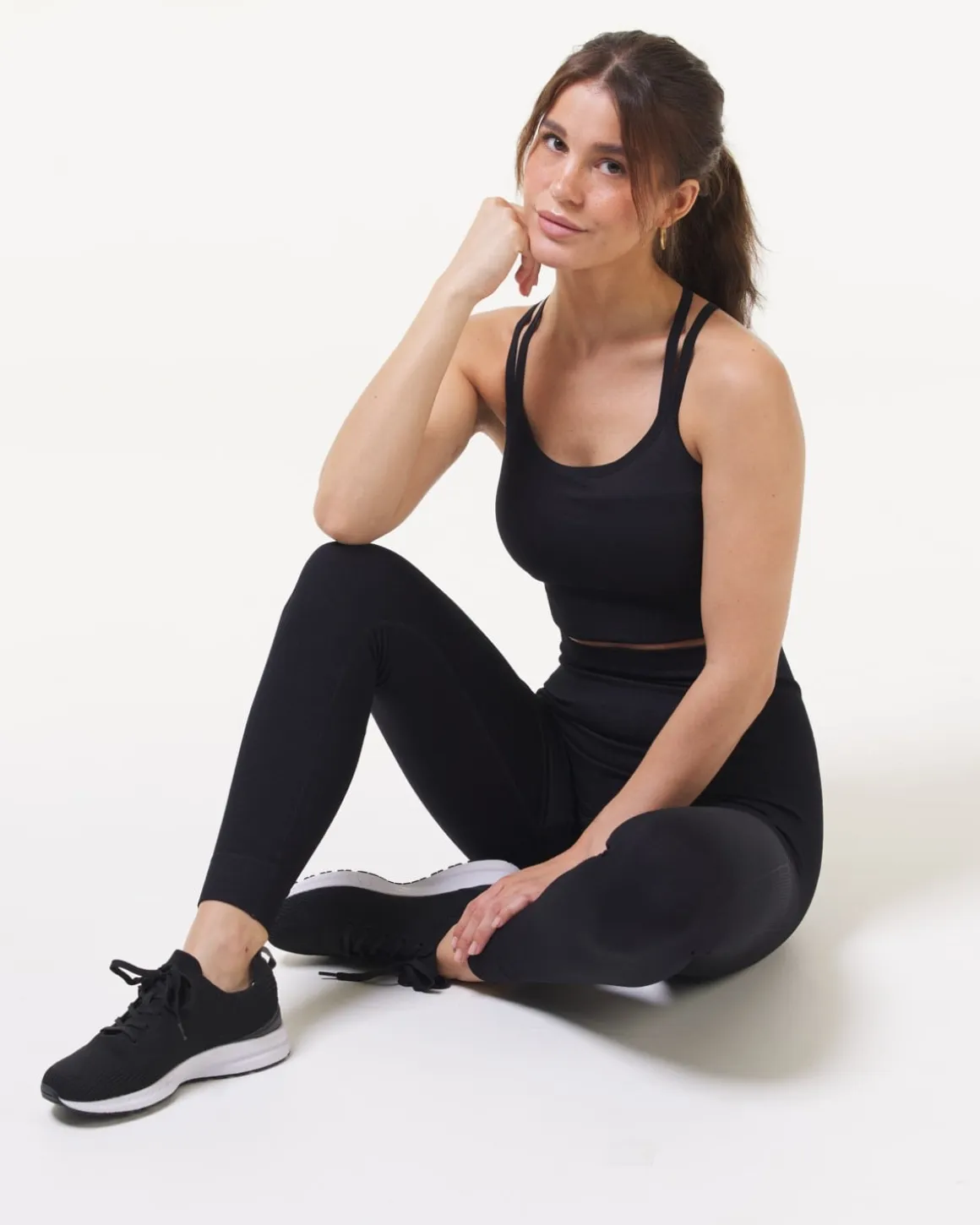 Balance Seamless Yoga Tights Black