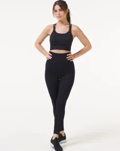 Balance Seamless Yoga Tights Black
