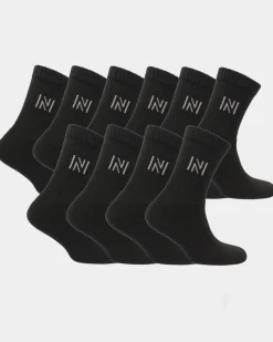 Barkley Sport Sock 10-pack Black