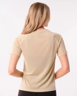 Base Tee Beige Silver