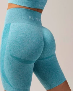 Beam Biker Shorts Blue Lolly Marl