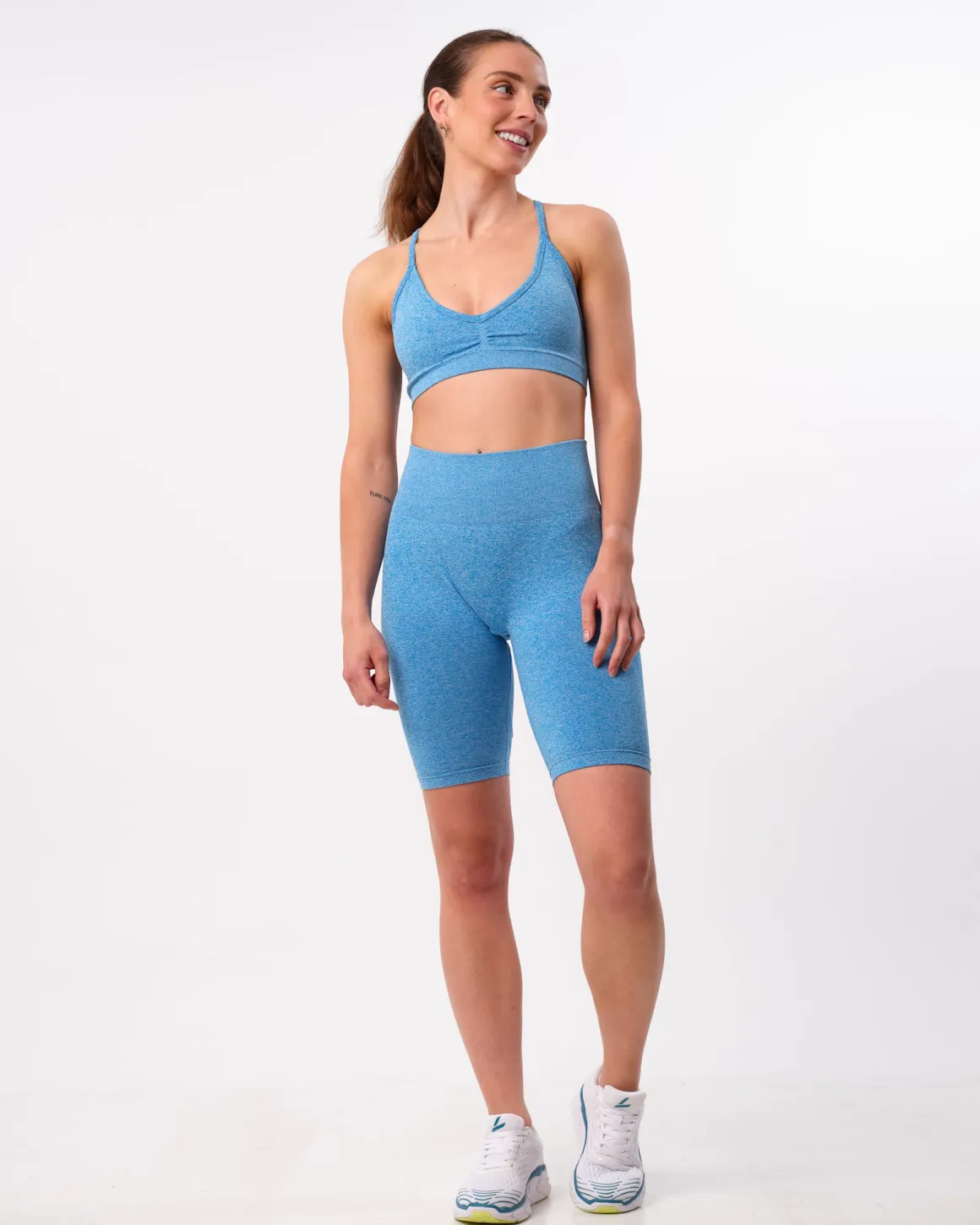 Beam Biker Shorts Diva Blue Marl