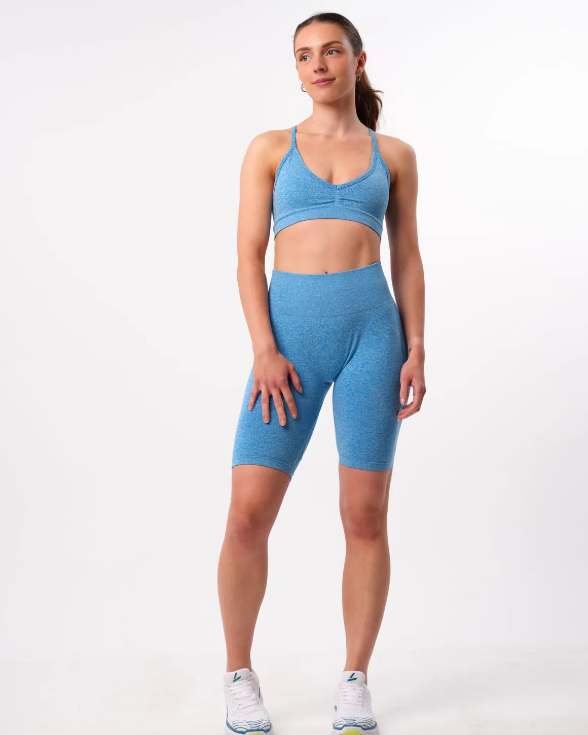 Beam Biker Shorts Diva Blue Marl
