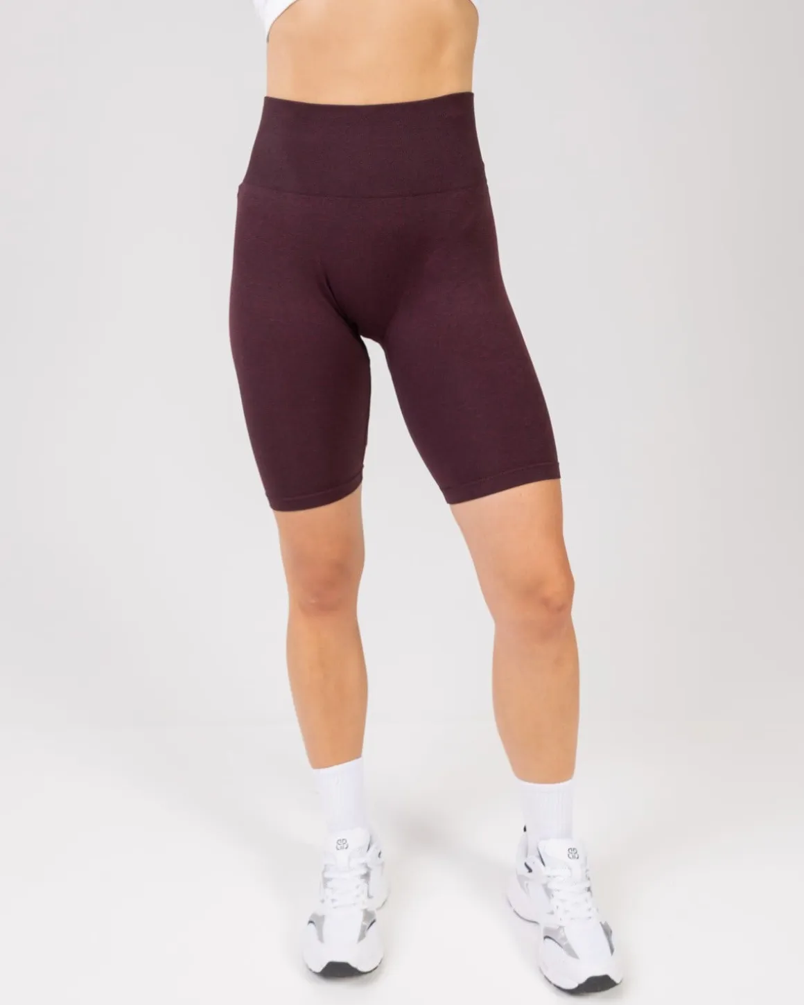 Beam Biker Shorts Red Maroon Marl 2-PACK
