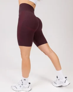 Beam Biker Shorts Red Maroon Marl