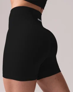 Beam Clean Bra + Beam Scrunch Tights Black Marl SET