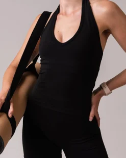 Beam Clean Halter Top Black