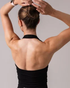 Beam Clean Halter Top Black