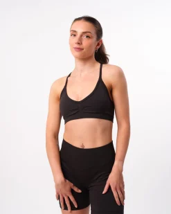 Beam Clean Mini Bra Black Iron Marl