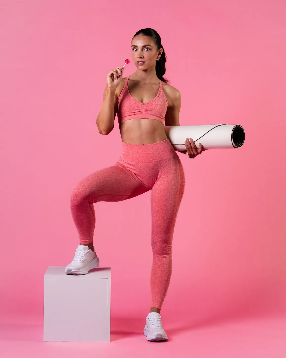 Beam Clean Mini Bra 2.0 Pink Coral Marl