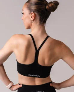 Beam Clean Mini Bra + Shorts 5″ Black SET