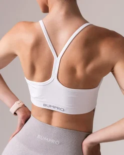 Beam Clean Mini Bra White
