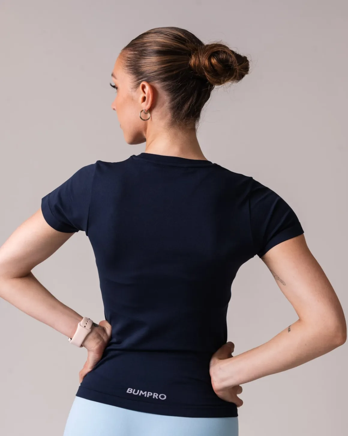 Beam Clean Tee Blue Navy