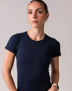 Beam Clean Tee Blue Navy