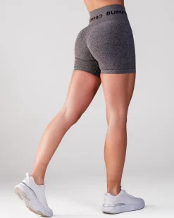 Beam Logo Shorts 5″ Black+Grey+Purple 3-PACK