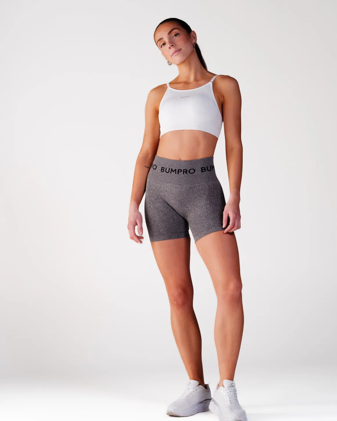 Beam Logo Shorts 5″ Black Marl